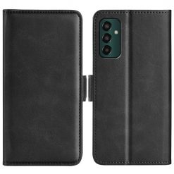 Lacné Kryty | Peňaženkové puzdro Magnetic fresh case čierne – Samsung Galaxy M13 | Lacné Kryty
