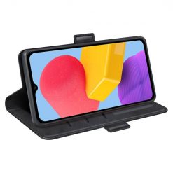 Lacné Kryty | Peňaženkové puzdro Magnetic fresh case čierne – Samsung Galaxy M13 | Lacné Kryty