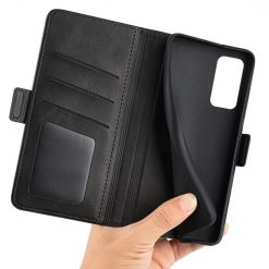 Lacné Kryty | Peňaženkové puzdro Magnetic fresh case čierne – Samsung Galaxy M13 | Lacné Kryty