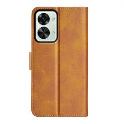 Lacné Kryty | Peňaženkové puzdro Magnetic fresh case hnedé – OnePlus Nord 2T 5G | Lacné Kryty