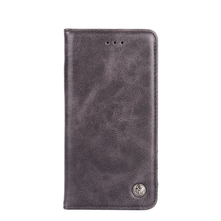 Peňaženkové puzdro Non-magnetic Retro Case sivé – Motorola Moto G52 / G82 5G