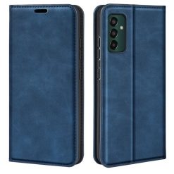 Lacné Kryty | Peňaženkové puzdro Posh magnetic case modré – Samsung Galaxy M13 | Lacné Kryty