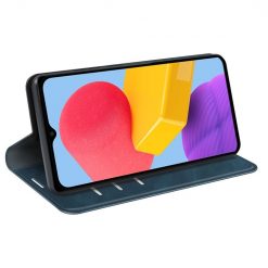 Lacné Kryty | Peňaženkové puzdro Posh magnetic case modré – Samsung Galaxy M13 | Lacné Kryty