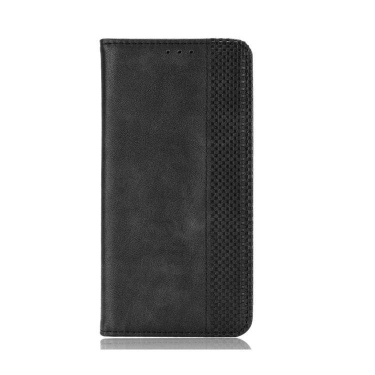 Peňaženkové puzdro Retro Leather čierne – Motorola Moto G52 / G82 5G