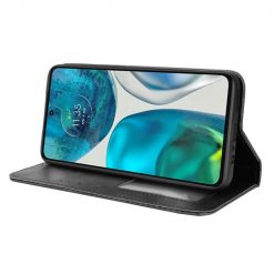 Peňaženkové puzdro Retro Leather čierne – Motorola Moto G52 / G82 5G | Lacné Kryty Lacné Kryty | Peňaženkové puzdro Retro Leather čierne – Motorola Moto G52 / G82 5G | Lacné Kryty