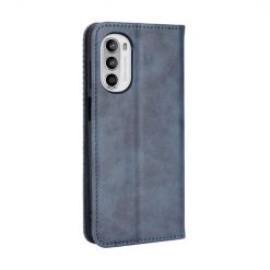 Peňaženkové puzdro Retro Leather modré – Motorola Moto G52 / G82 5G | Lacné Kryty Lacné Kryty | Peňaženkové puzdro Retro Leather modré – Motorola Moto G52 / G82 5G | Lacné Kryty