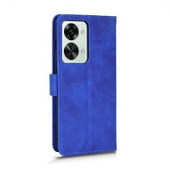 Lacné Kryty | Peňaženkové puzdro Solid modré – OnePlus Nord 2T 5G | Lacné Kryty