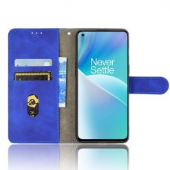 Lacné Kryty | Peňaženkové puzdro Solid modré – OnePlus Nord 2T 5G | Lacné Kryty