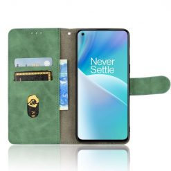 Lacné Kryty | Peňaženkové puzdro Solid zelené – OnePlus Nord 2T 5G | Lacné Kryty