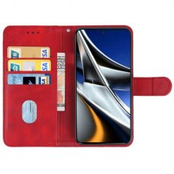 Lacné Kryty | Peňaženkové puzdro Splendid case červené – Xiaomi Poco X4 Pro 5G | Lacné Kryty