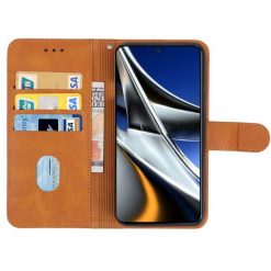 Lacné Kryty | Peňaženkové puzdro Splendid case hnedé – Xiaomi Poco X4 Pro 5G | Lacné Kryty