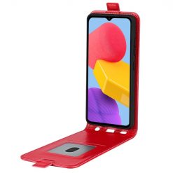 Vyklápacie puzdro Vertical flip case červené – Samsung Galaxy M13 | Lacné Kryty Lacné Kryty | Vyklápacie puzdro Vertical flip case červené – Samsung Galaxy M13 | Lacné Kryty