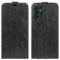 Lacné Kryty | Vyklápacie puzdro Vertical flip case čierne – Samsung Galaxy M13 | Lacné Kryty