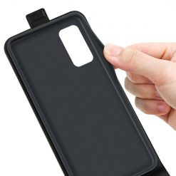 Lacné Kryty | Vyklápacie puzdro Vertical flip case čierne – Samsung Galaxy M13 | Lacné Kryty