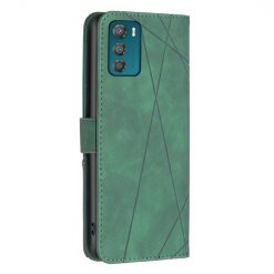 Knižkové puzdro Rhombus zelené – Motorola Moto G42 | Lacné Kryty Lacné Kryty | Knižkové puzdro Rhombus zelené – Motorola Moto G42 | Lacné Kryty