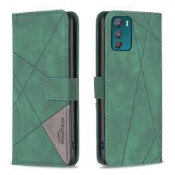 Knižkové puzdro Rhombus zelené – Motorola Moto G42 | Lacné Kryty Lacné Kryty | Knižkové puzdro Rhombus zelené – Motorola Moto G42 | Lacné Kryty
