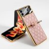 Lacné Kryty | Kryt GKK Fashion Case fialový – Samsung Galaxy Z Flip 4 | Lacné Kryty