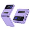 Lacné Kryty | Kryt GKK Litchi texture case ružový – Samsung Galaxy Z Flip 4 | Lacné Kryty