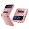 Lacné Kryty | Kryt GKK Litchi texture case zelený – Samsung Galaxy Z Flip 4 | Lacné Kryty
