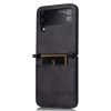 Lacné Kryty | Kryt Retro Leather červený – Samsung Galaxy Z Flip 4 | Lacné Kryty