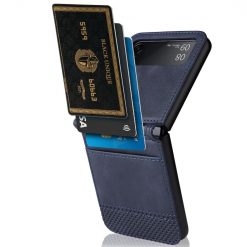 Kryt Retro Leather modrý – Samsung Galaxy Z Flip 4 | Lacné Kryty Lacné Kryty | Kryt Retro Leather modrý – Samsung Galaxy Z Flip 4 | Lacné Kryty