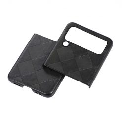 Lacné Kryty | Kryt Weave Case čierny – Samsung Galaxy Z Flip 4 | Lacné Kryty
