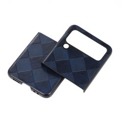 Kryt Weave Case modrý – Samsung Galaxy Z Flip 4 | Lacné Kryty Lacné Kryty | Kryt Weave Case modrý – Samsung Galaxy Z Flip 4 | Lacné Kryty