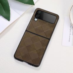 Lacné Kryty | Kryt Weave Case zelený – Samsung Galaxy Z Flip 4 | Lacné Kryty