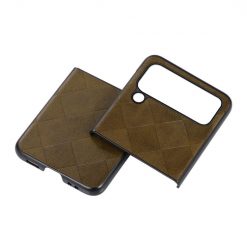 Lacné Kryty | Kryt Weave Case zelený – Samsung Galaxy Z Flip 4 | Lacné Kryty