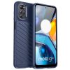 Lacné Kryty | Peňaženkové puzdro Retro Lambskin žlté – Motorola Moto E32 / E32s | Lacné Kryty
