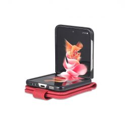 Lacné Kryty | Peňaženkové puzdro AZNS Dream červené – Samsung Galaxy Z Flip 4 | Lacné Kryty