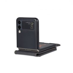 Lacné Kryty | Peňaženkové puzdro AZNS Dream čierne – Samsung Galaxy Z Flip 4 | Lacné Kryty