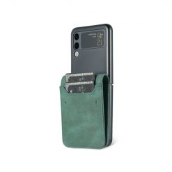 Lacné Kryty | Peňaženkové puzdro AZNS Dream zelené – Samsung Galaxy Z Flip 4 | Lacné Kryty