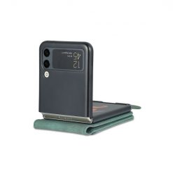Lacné Kryty | Peňaženkové puzdro AZNS Dream zelené – Samsung Galaxy Z Flip 4 | Lacné Kryty