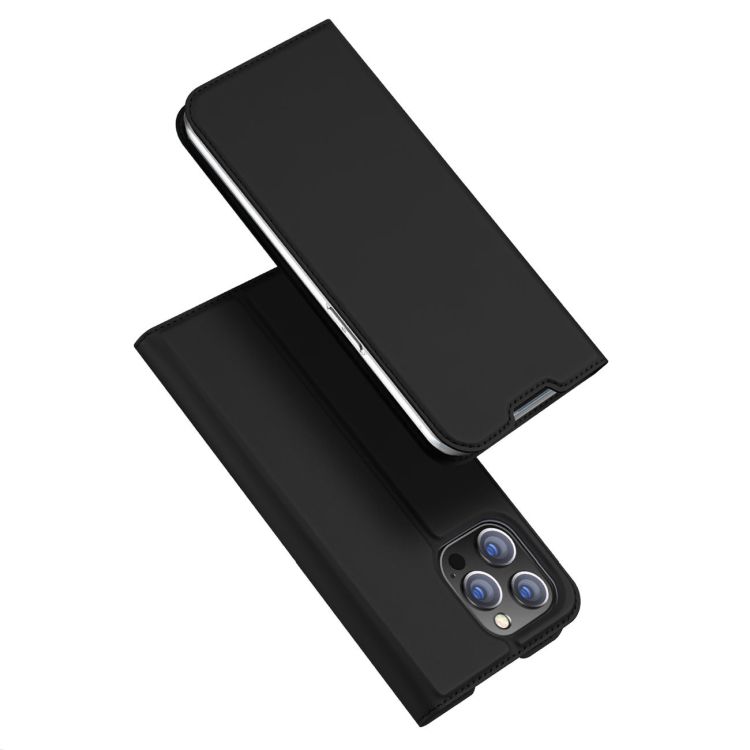 Peňaženkové puzdro Dux Ducis Skin Pro čierne – Apple iPhone 14 Pro Max