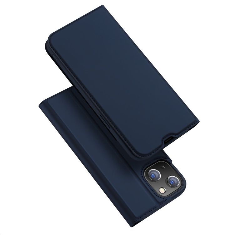 E-shop Peňaženkové puzdro Dux Ducis Skin Pro modré – Apple iPhone 14