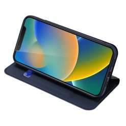 Lacné Kryty | Peňaženkové puzdro Dux Ducis Skin Pro modré – Apple iPhone 14 | Lacné Kryty