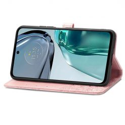 Peňaženkové puzdro Embossing Pattern Mandala Flower ružové – Motorola Moto G42 | Lacné Kryty Lacné Kryty | Peňaženkové puzdro Embossing Pattern Mandala Flower ružové – Motorola Moto G42 | Lacné Kryty