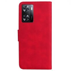 Lacné Kryty | Peňaženkové puzdro Solid červené – Realme Narzo 50 5G | Lacné Kryty