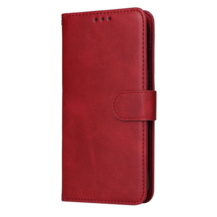 Peňaženkové puzdro Solid červené – Xiaomi Poco F4