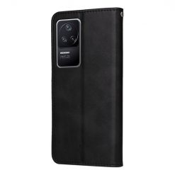 Peňaženkové puzdro Solid čierne – Xiaomi Poco F4 | Lacné Kryty Lacné Kryty | Peňaženkové puzdro Solid čierne – Xiaomi Poco F4 | Lacné Kryty