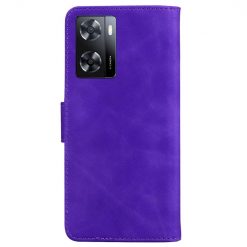 Lacné Kryty | Peňaženkové puzdro Solid fialové – Realme Narzo 50 5G | Lacné Kryty
