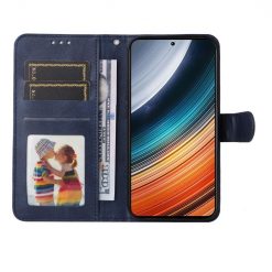 Peňaženkové puzdro Solid modré – Xiaomi Poco F4 | Lacné Kryty Lacné Kryty | Peňaženkové puzdro Solid modré – Xiaomi Poco F4 | Lacné Kryty