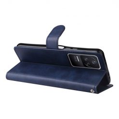 Peňaženkové puzdro Solid modré – Xiaomi Poco F4 | Lacné Kryty Lacné Kryty | Peňaženkové puzdro Solid modré – Xiaomi Poco F4 | Lacné Kryty