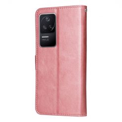 Peňaženkové puzdro Solid ružové – Xiaomi Poco F4 | Lacné Kryty Lacné Kryty | Peňaženkové puzdro Solid ružové – Xiaomi Poco F4 | Lacné Kryty