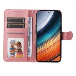 Peňaženkové puzdro Solid ružové – Xiaomi Poco F4 | Lacné Kryty Lacné Kryty | Peňaženkové puzdro Solid ružové – Xiaomi Poco F4 | Lacné Kryty