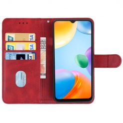 Lacné Kryty | Peňaženkové puzdro Splendid case červené – Xiaomi Poco C40 | Lacné Kryty