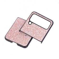 Lacné Kryty | Ligotavý kryt Glitter Case ružový – Samsung Galaxy Z Flip 4 | Lacné Kryty