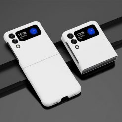 Plastový kryt Magic Color case biely – Samsung Galaxy Z Flip 3