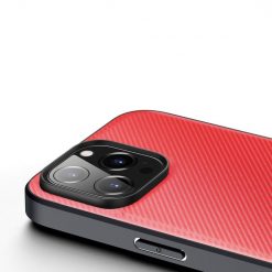 Lacné Kryty | Zadný kryt Dux Ducis Fino červený – Apple iPhone 14 Pro | Lacné Kryty